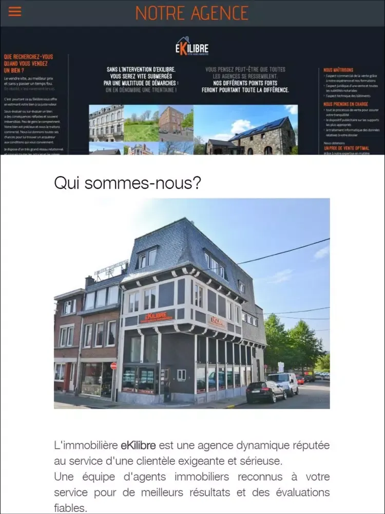 تصاویر Ekilibre - Agence immobilière iPad 