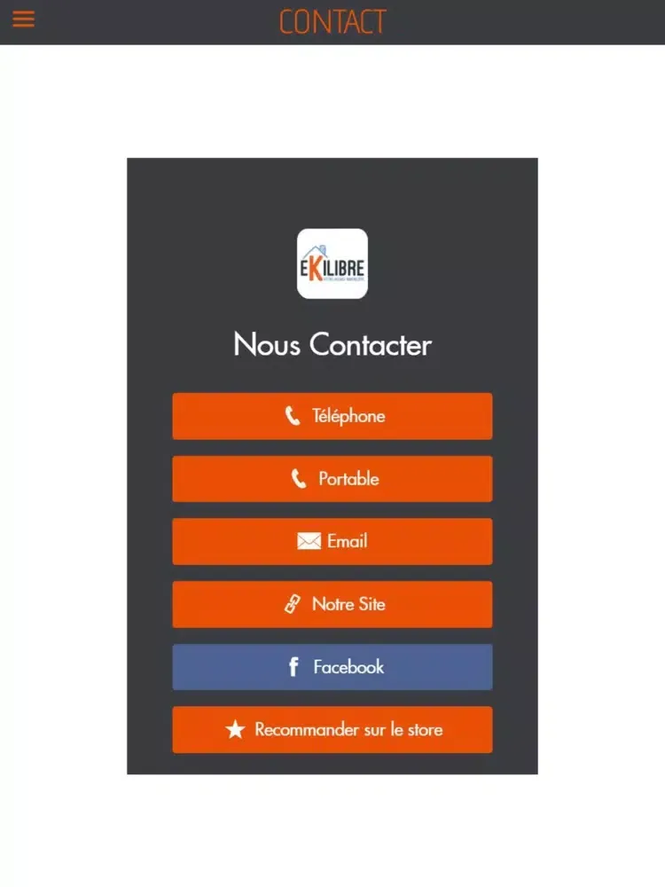 تصاویر Ekilibre - Agence immobilière iPad 