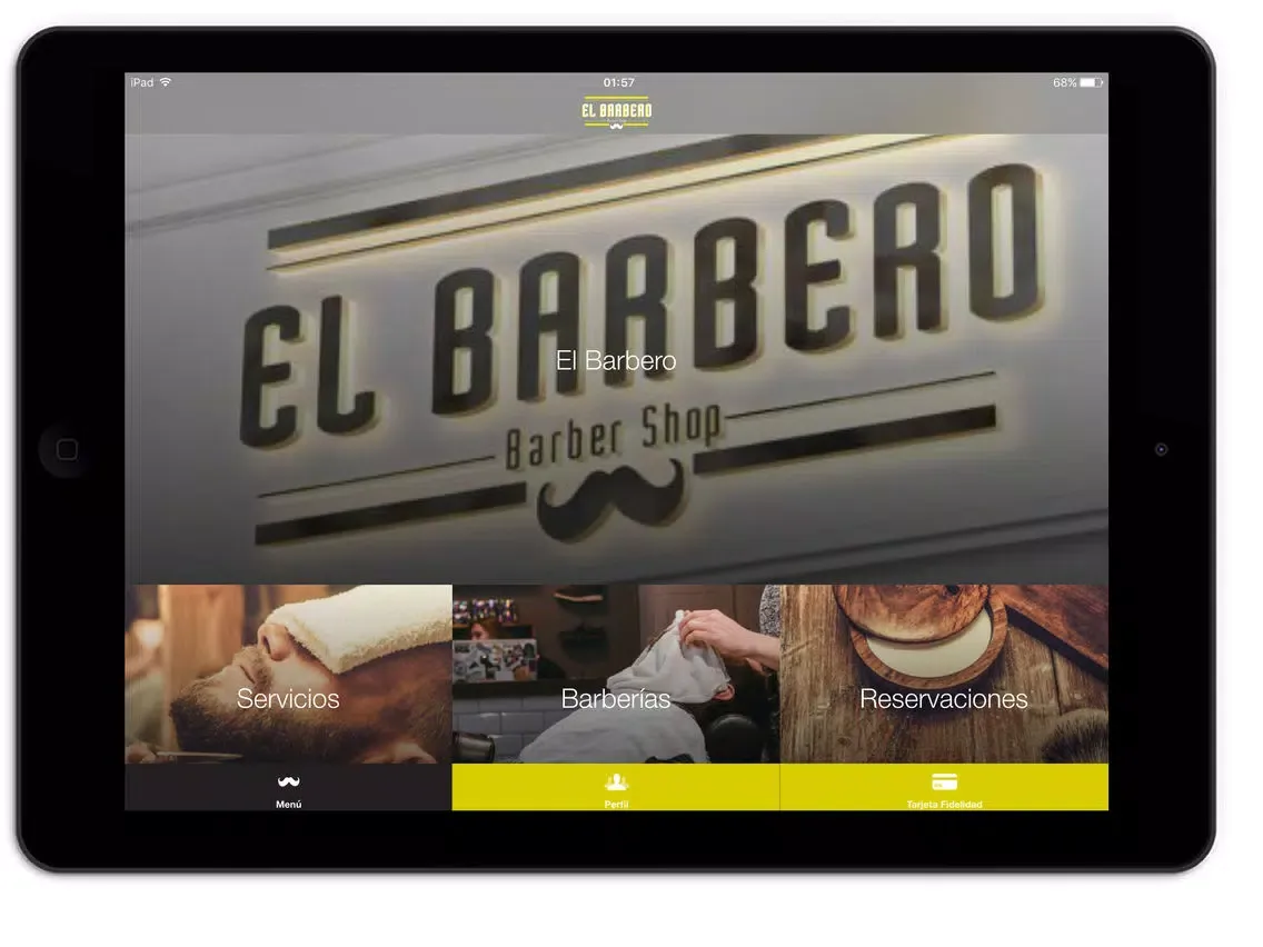 El Barbero Barber Shop iPad  スクリーンショット