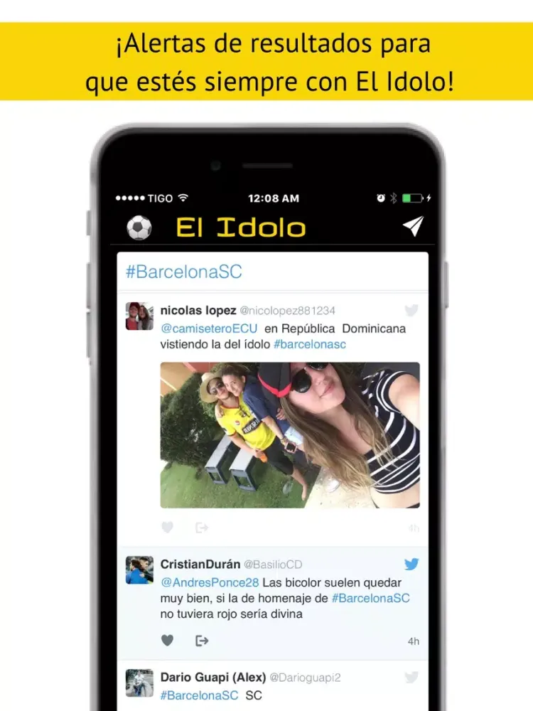 El ídolo de Barcelona, Ecuador Futbol iPad  سکرین شاٹس