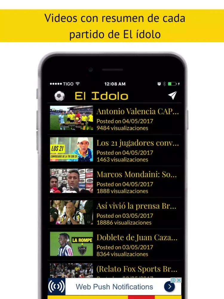 El ídolo de Barcelona, Ecuador Futbol iPad  سکرین شاٹس