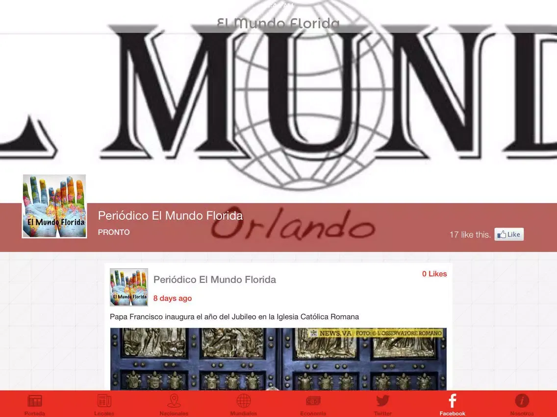 El Mundo Florida iPad  Screenshots