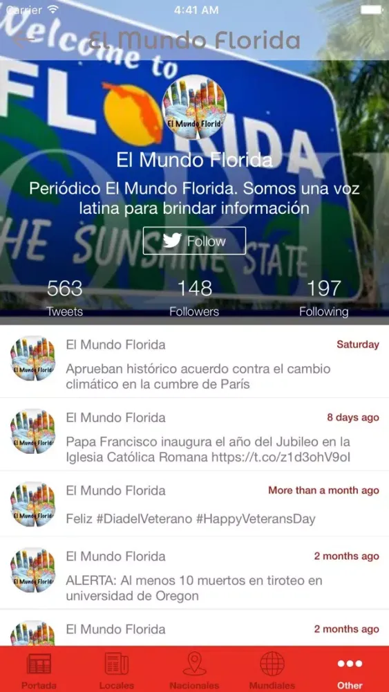 El Mundo Florida Screenshots