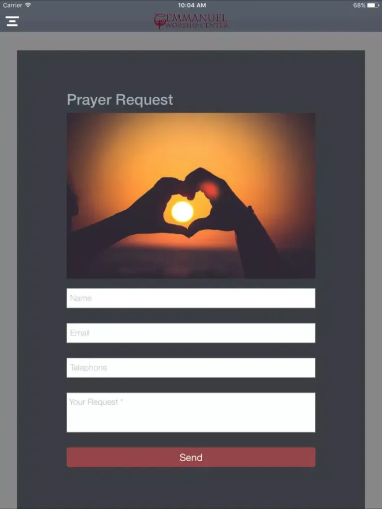 Emmanuel Worship Center VA iPad  Ekran Görüntüleri