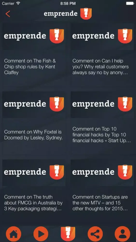 Emprende U 스크린샷