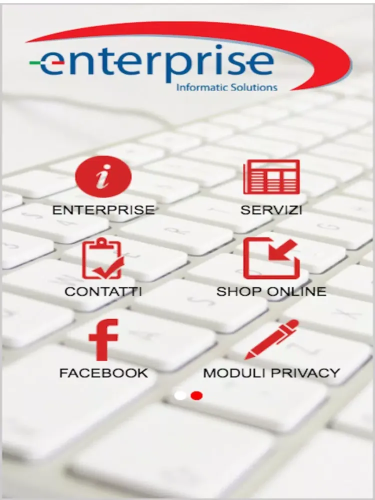 Capturas de pantalla de Enterprise iPad 