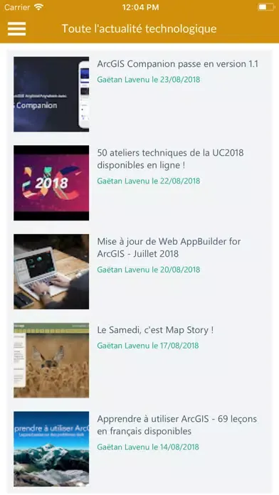 Esri France Screenshots