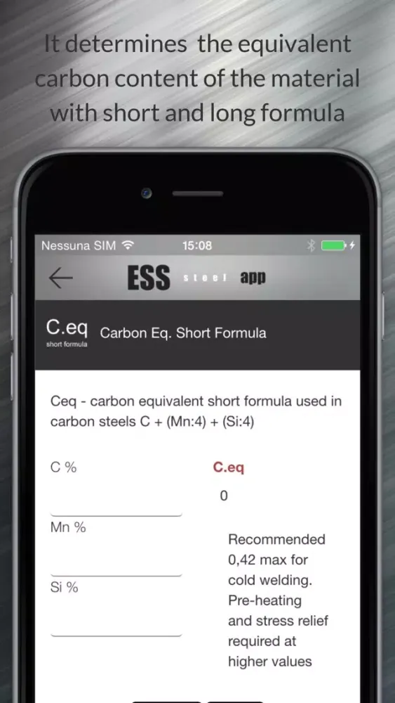 ESS steel App স্ক্রিনশট