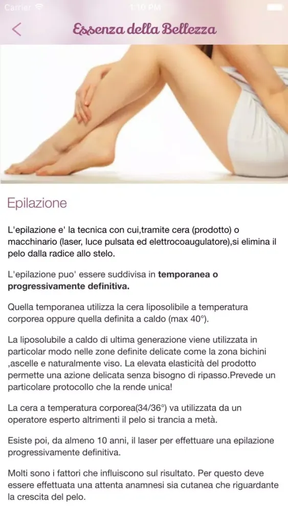 Zrzuty ekranu Essenza Bellezza