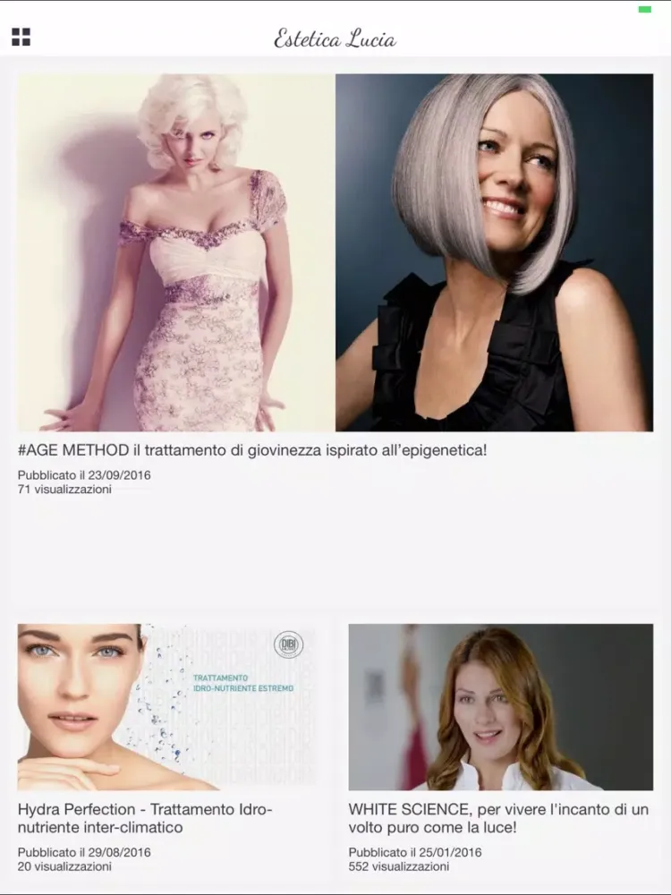 Скриншоты Estetica Lucia iPad 