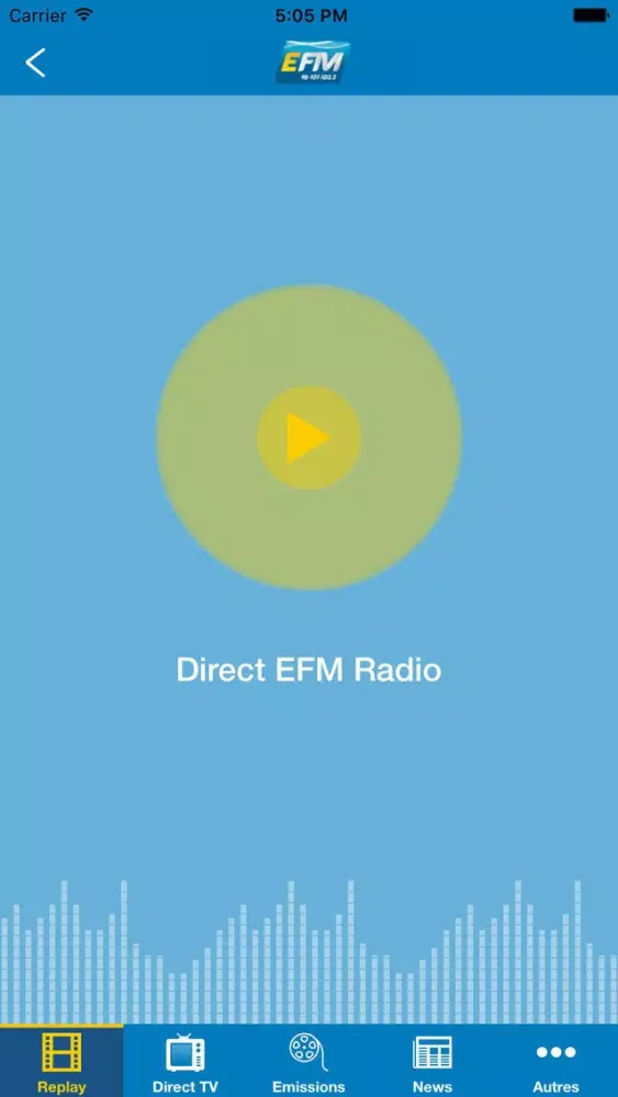 ETV EFM : télé et radio, info et direct Live سکرین شاٹس
