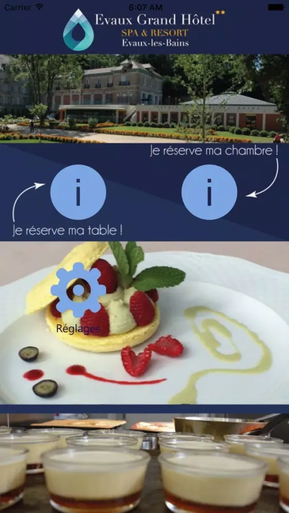 Evaux Grand Hôtel應用截圖