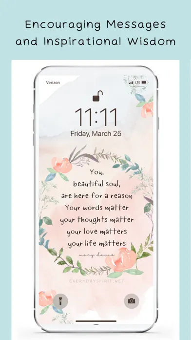 Captures d'écran de Every Day Spirit® Lock Screens