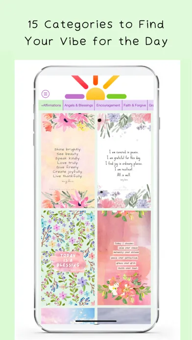 Captures d'écran de Every Day Spirit® Lock Screens