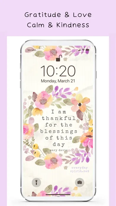 Captures d'écran de Every Day Spirit® Lock Screens