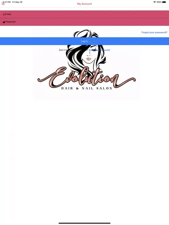 Evolution Salon BVI iPad  Screenshots