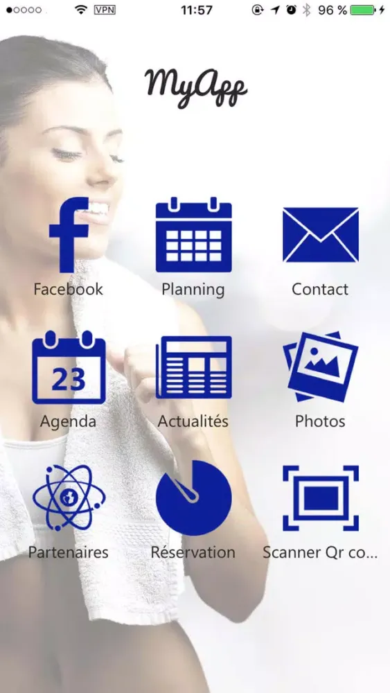 Zrzuty ekranu MyApp by Evolya