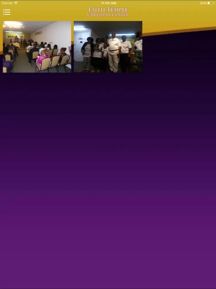 Faith Temple Christian Center iPad  سکرین شاٹس