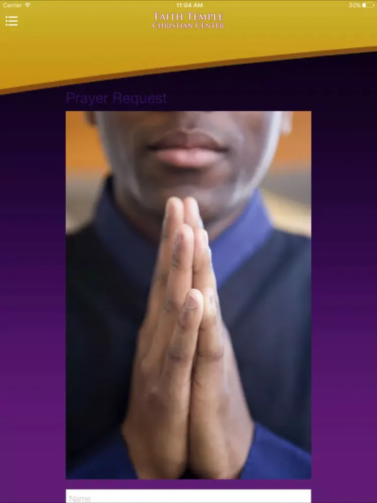Faith Temple Christian Center iPad  سکرین شاٹس