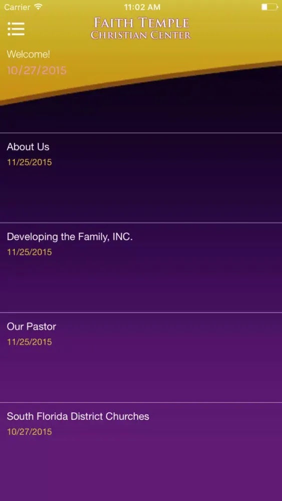 Faith Temple Christian Center سکرین شاٹس