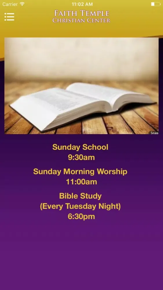 Faith Temple Christian Center سکرین شاٹس