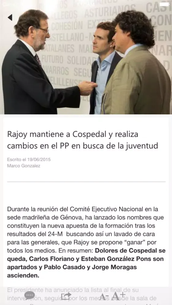 Capturas de pantalla de Fuenlabrada Noticias