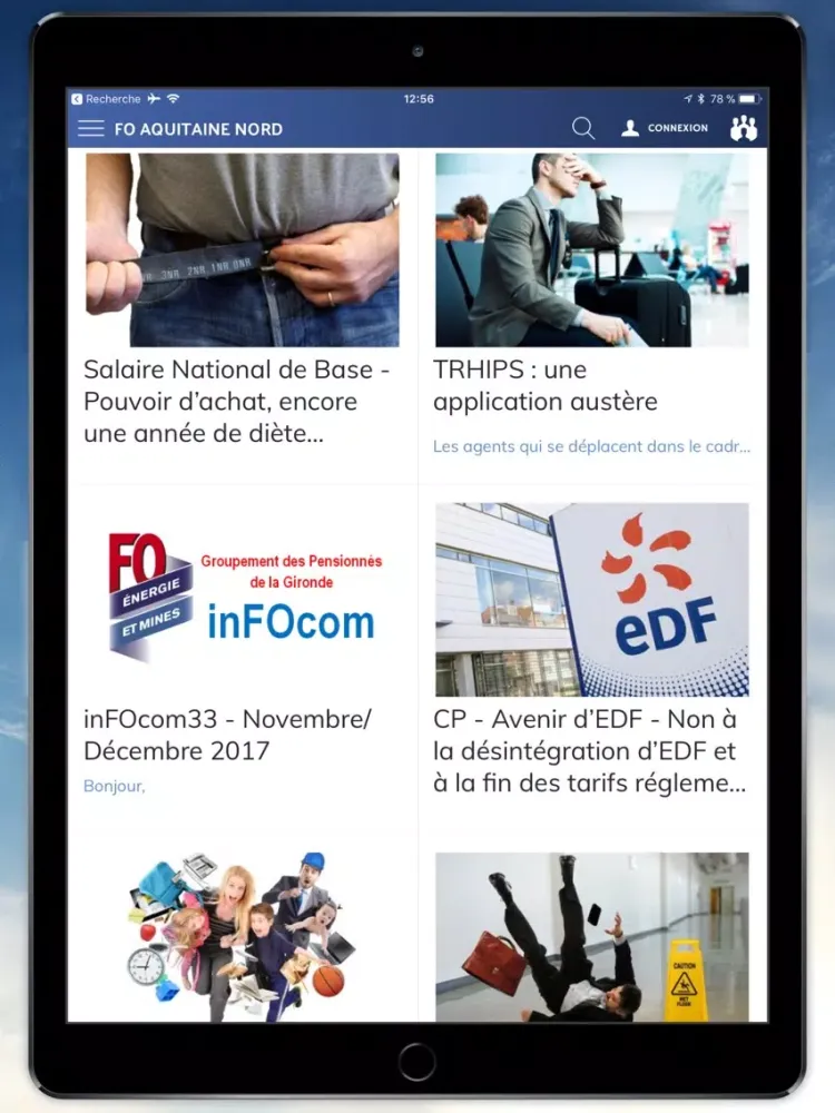 FO DR Aquitaine Nord iPad 应用截图