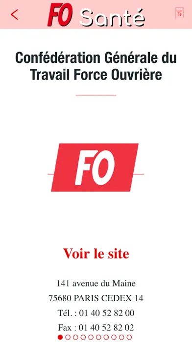 FO Santé应用截图
