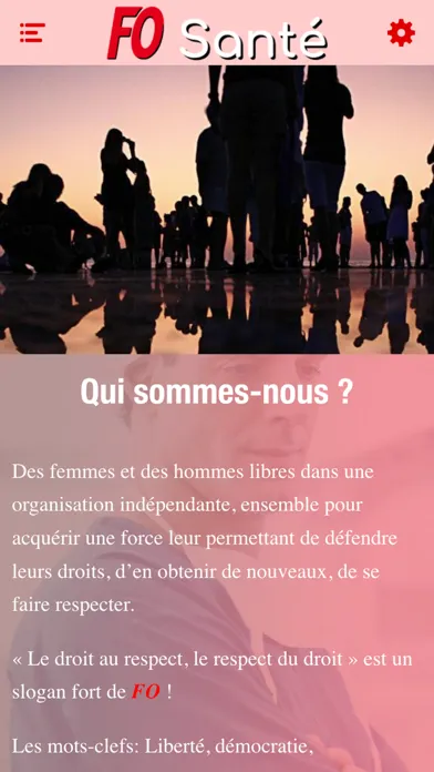 FO Santé应用截图