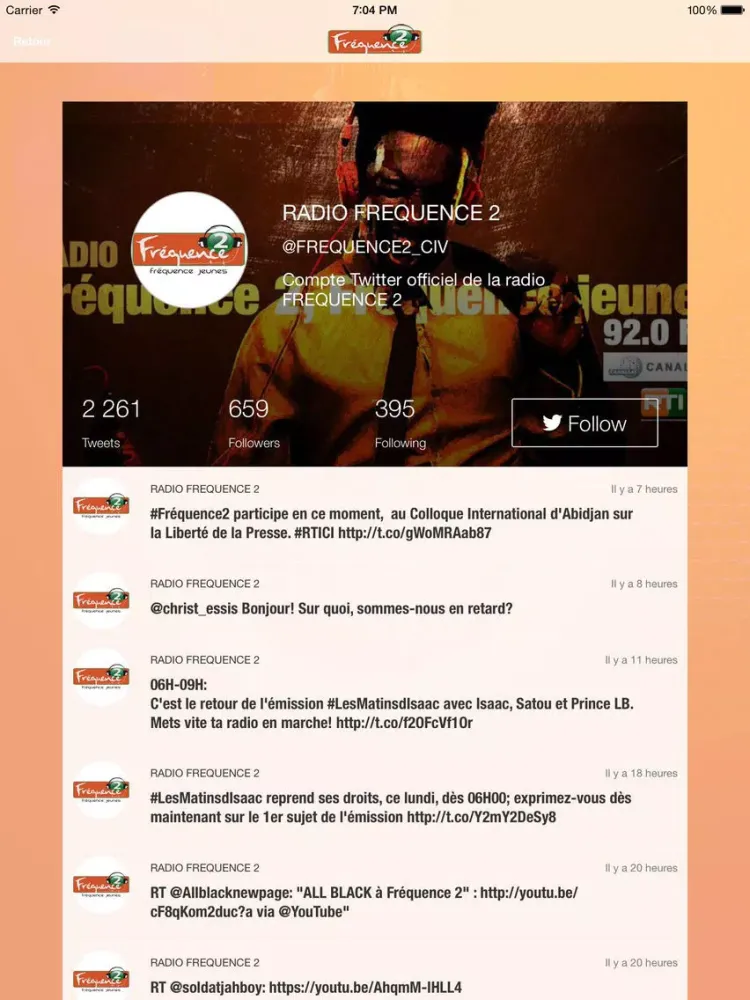 Fréquence 2 iPad  스크린샷
