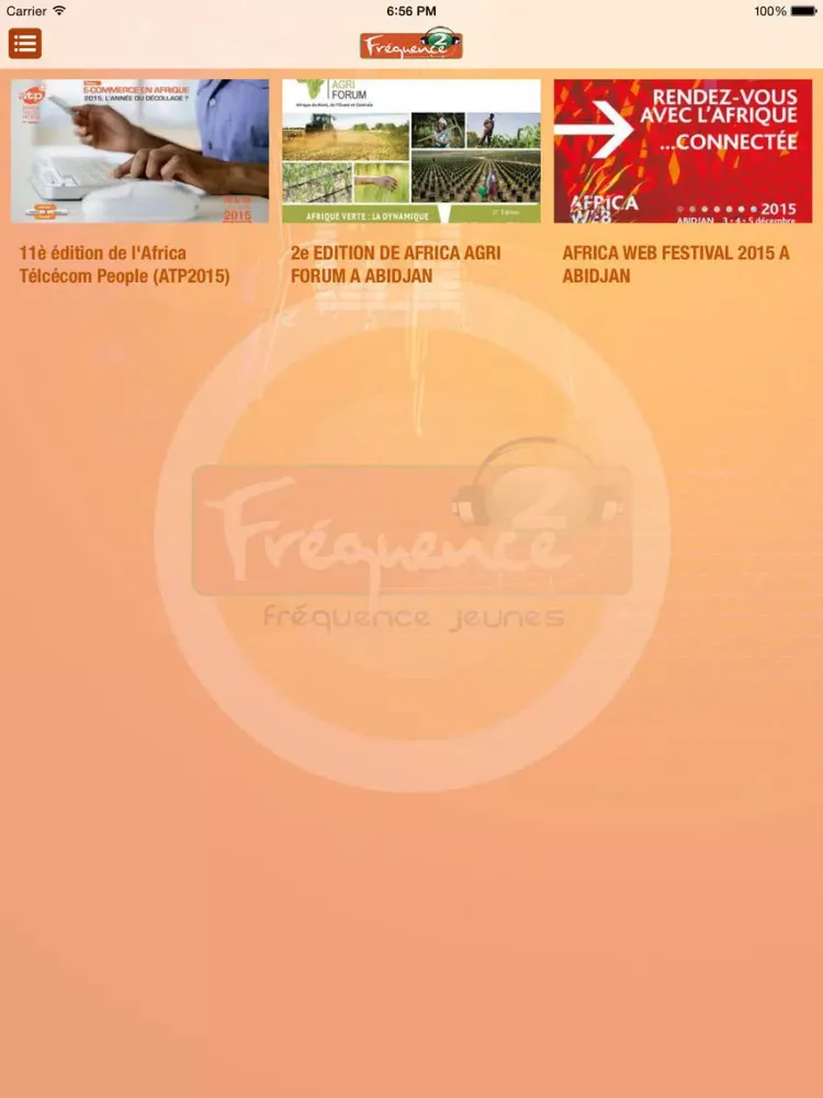 Fréquence 2 iPad  스크린샷