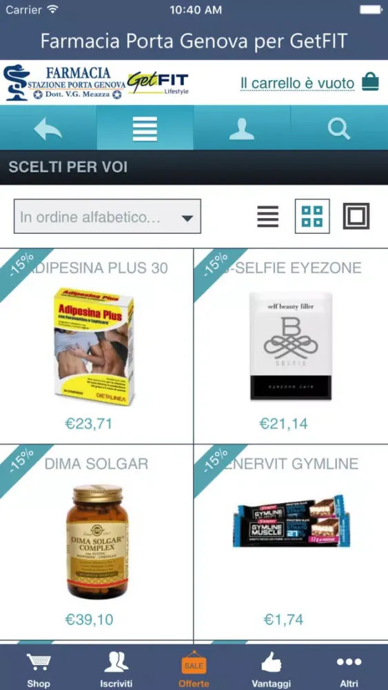Capturas de tela do Farmacia Porta Genova Milano