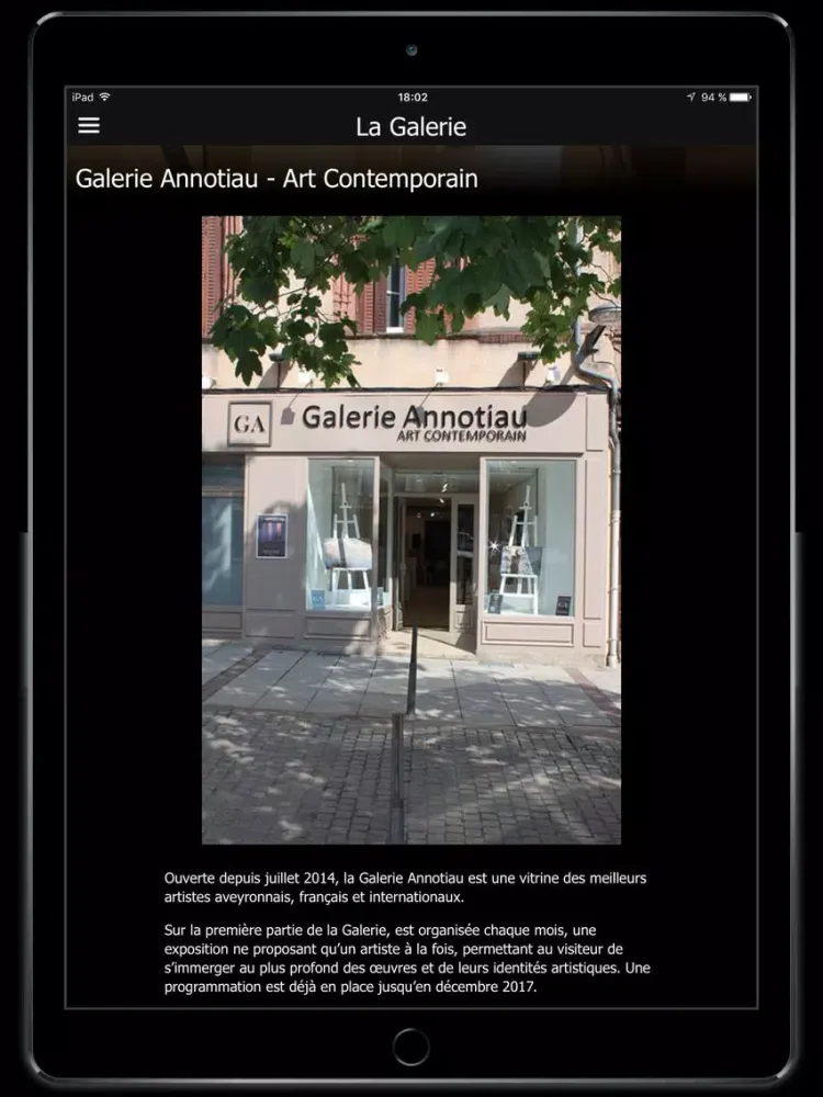 Galerie Annotiau iPad 应用截图