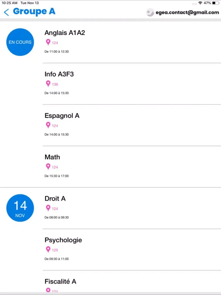 eGEA iPad  स्क्रीनशॉट