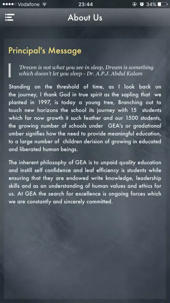 Captures d'écran de Golden Era Academy