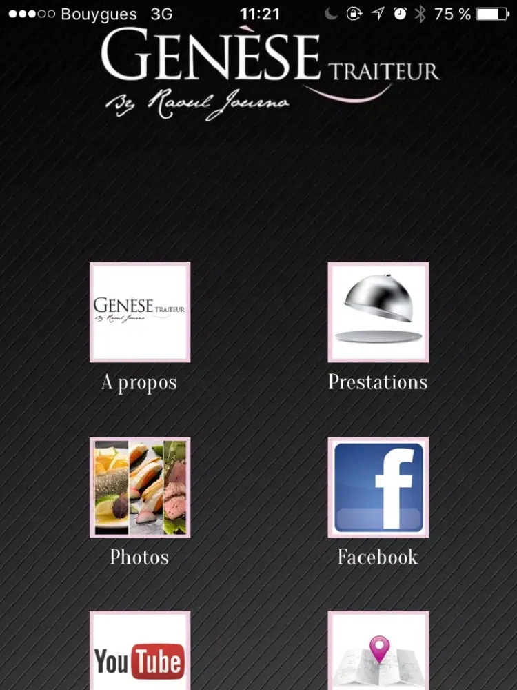 Скриншоты Genèse Traiteur iPad 