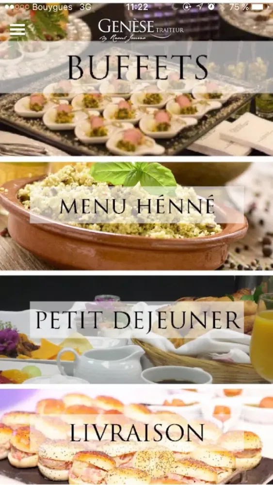 Скриншоты Genèse Traiteur