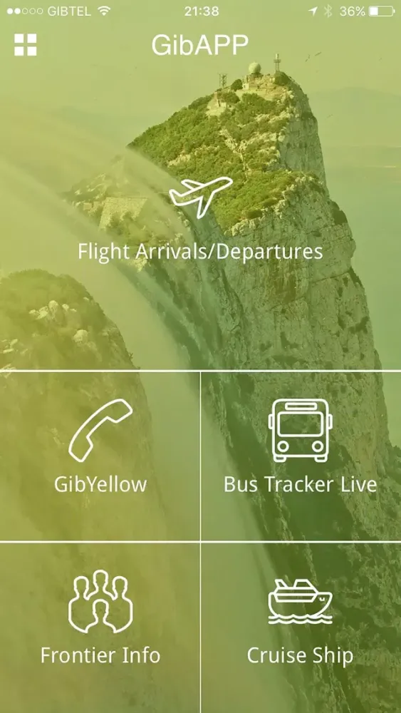 Captures d'écran de GibAPP