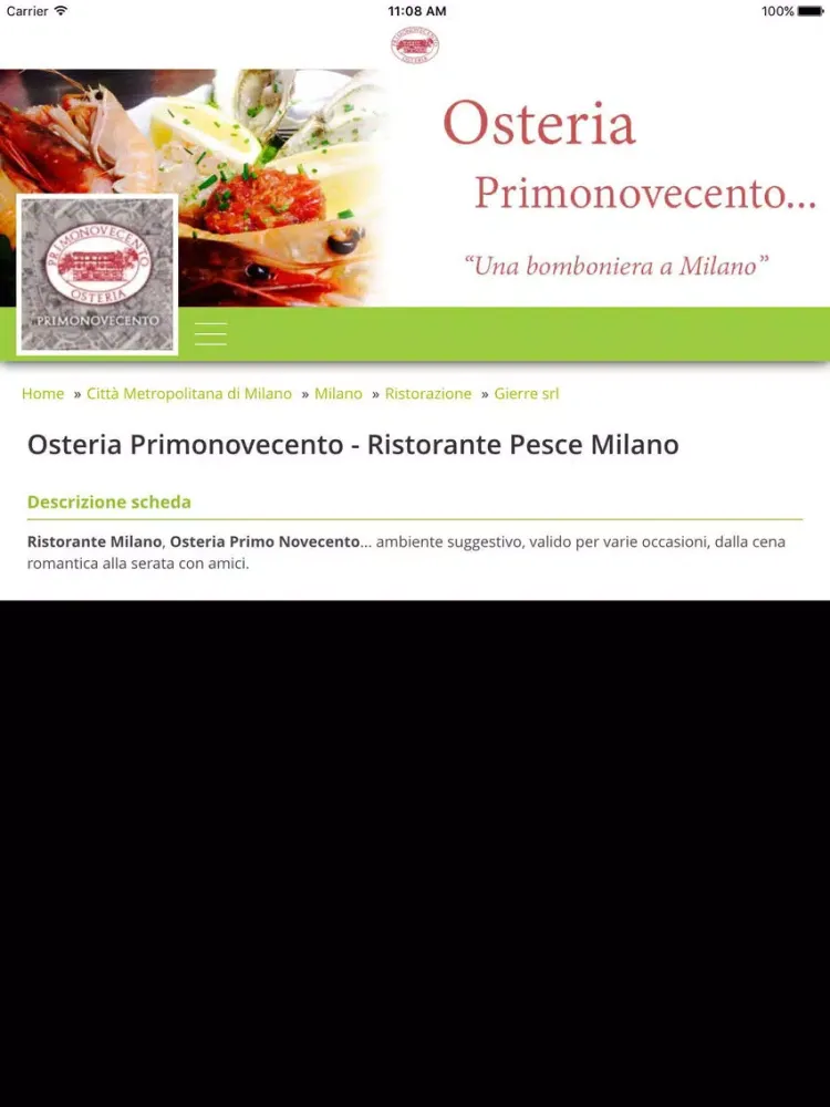 Zrzuty ekranu Primonovecento iPad 