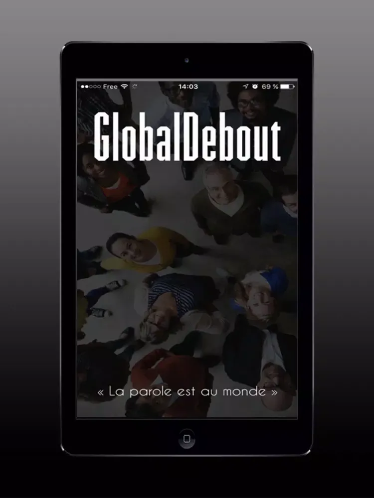 GLOBAL DEBOUT iPad  スクリーンショット
