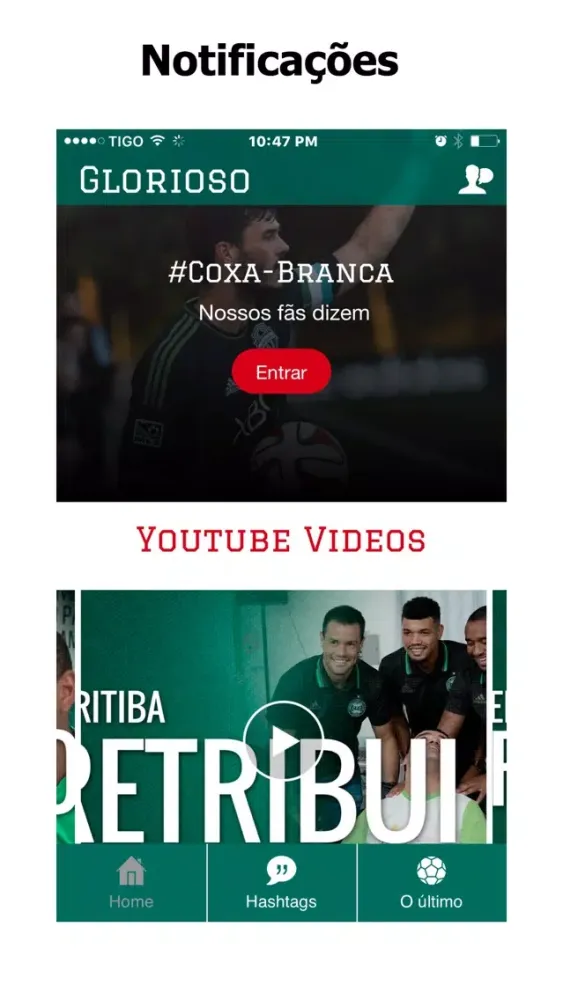 تصاویر Glorioso - App Coxa-Branca Coritiba Brasil