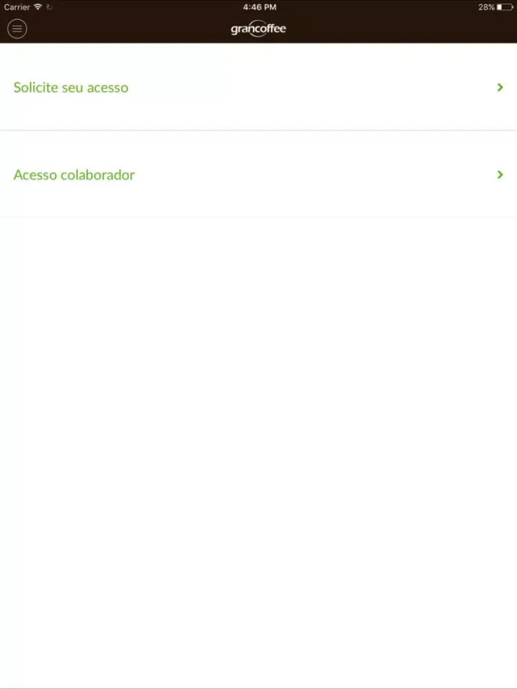 Gran Coffee iPad 应用截图
