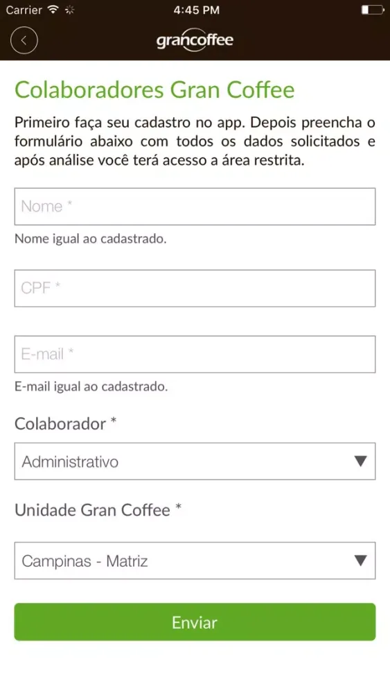 Gran Coffee应用截图