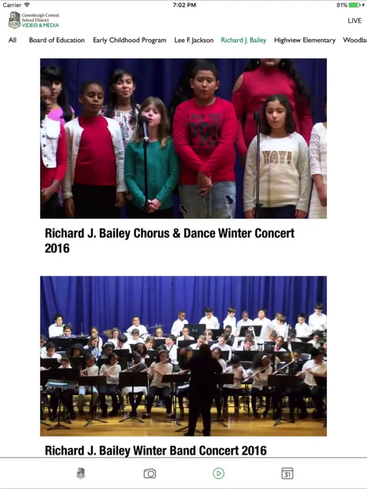 Greenburgh Central Schools iPad  سکرین شاٹس