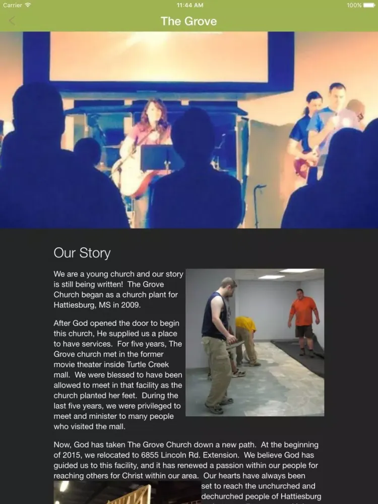 تصاویر Grove Church MS iPad 