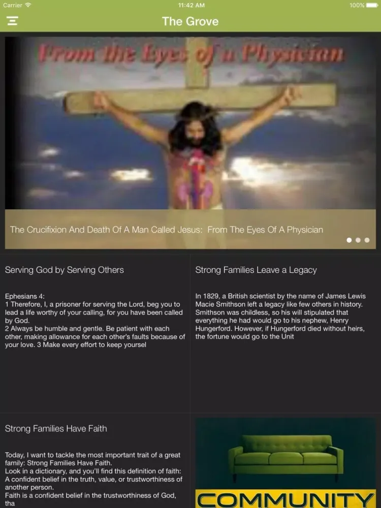 تصاویر Grove Church MS iPad 