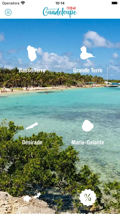 Ảnh chụp màn hình của Destination Guadeloupe