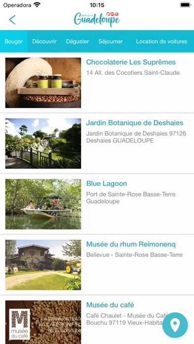 Ảnh chụp màn hình của Destination Guadeloupe