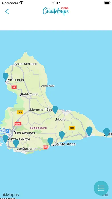 Ảnh chụp màn hình của Destination Guadeloupe