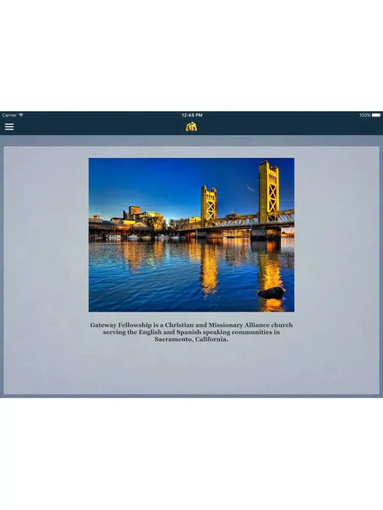 Gateway Fellowship SAC iPad  스크린샷